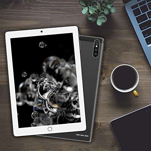 Android Tablet 10 Inch, Tablet Android 5.1 Operating System 10.1-inch HD Display Quad Core Processor 1GB RAM and 16GB ROM Built-in WiFi Bluetooth GPS Tablet 5