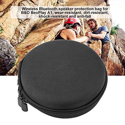 01 Portable Bluetooth Speaker Bag, Bluetooth Speaker Storage Bag, Wireless High-Grade Nylon Material Travelling for Outdoor Activities Transportation 6