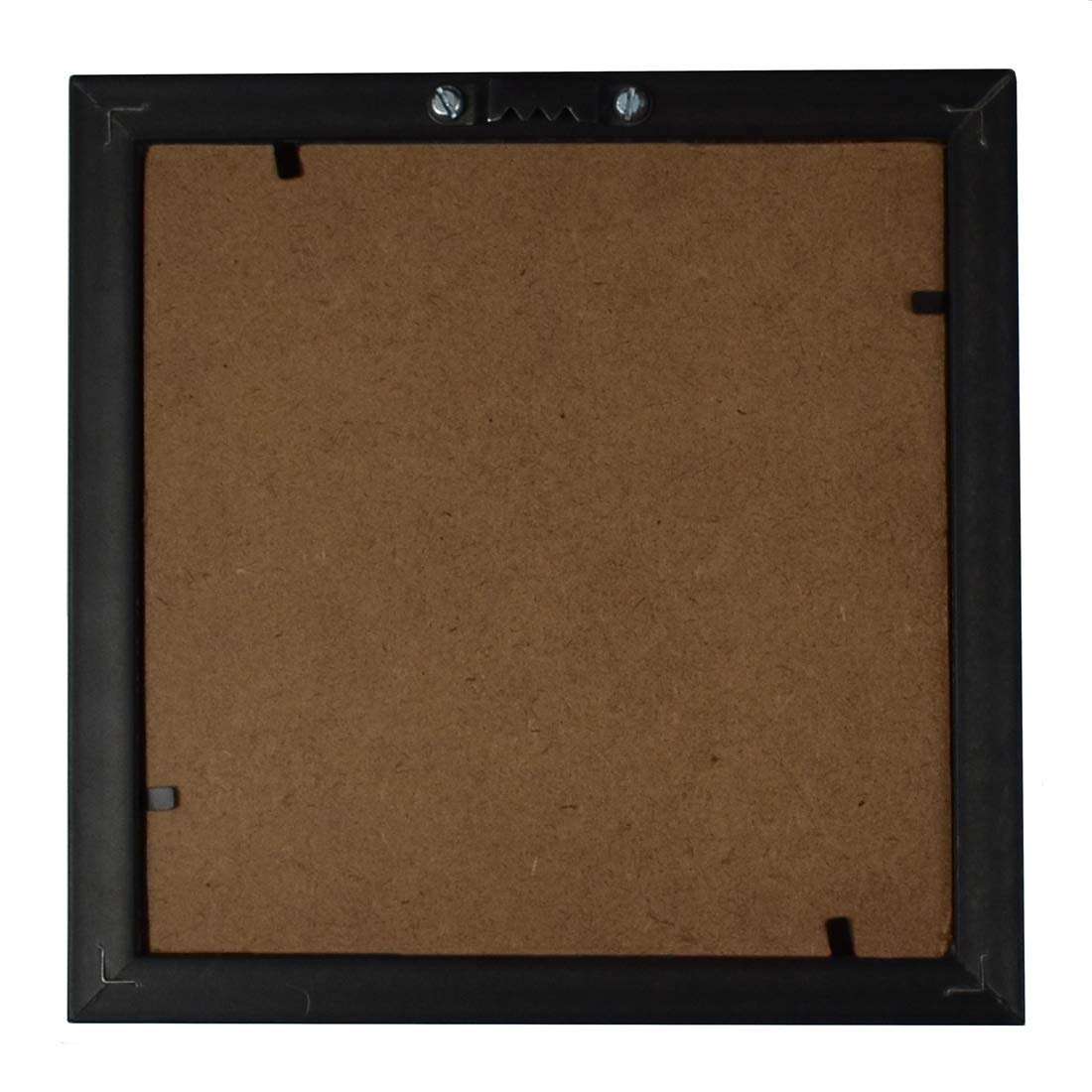 Indigifts Rakhi Gifts for Brother Sister | Rakshabandhan Quote Printed Poster Frame 6"x6", 1 Fridge Photo Magnet, Rudraksha Rakhi & Roli | Rakshabandhan Gifts, Rakhi Gift, Brother Sister 5