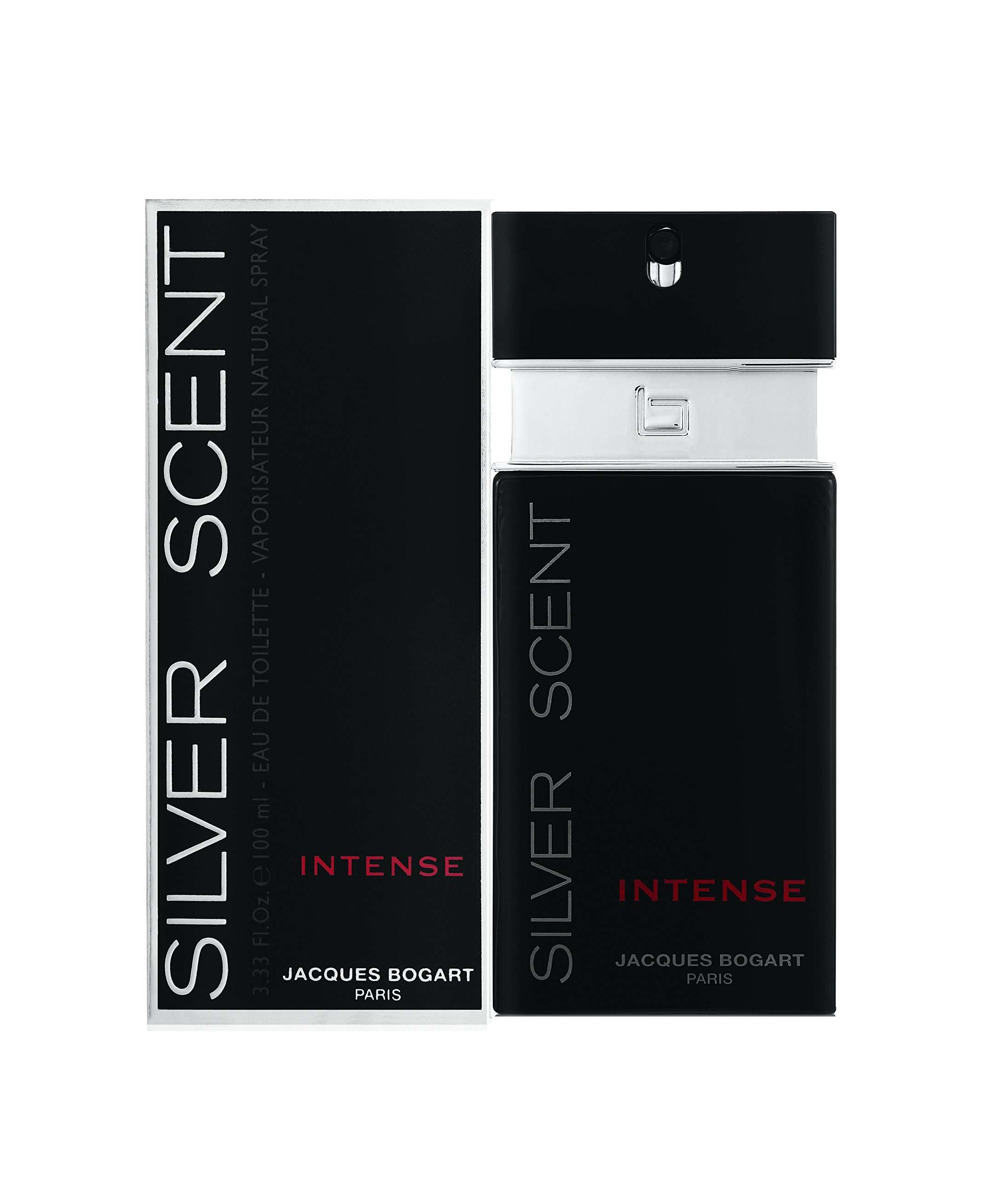 Jacques Bogart Silver Scent Intense Eau De Toilette Spray for Men, 100ml 2