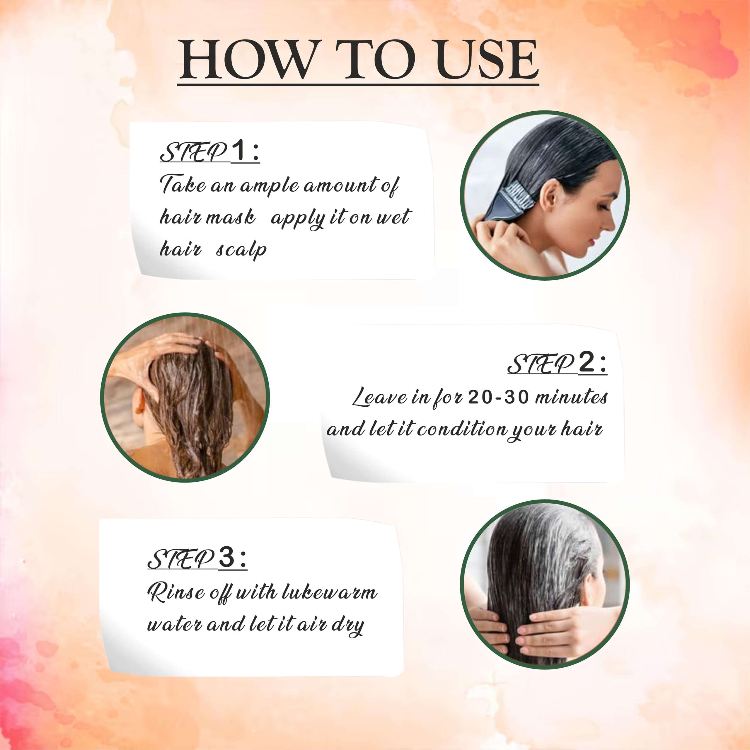 Drontika Wild & Pure Korean Rosemary Oil Hair Mask – For Dry & Frizzy Hair, Smoothening & Hair Fall Control | With White Fenugreek & Camellia – 120ml (1 Count) 6