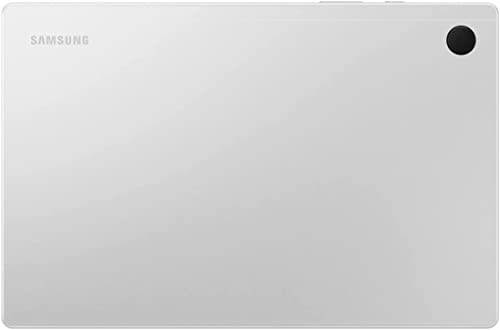 SAMSUNG Galaxy Tab A8 Android Tablet, 10.5” LCD Screen, 32GB Storage + 128GB microSD Memory Card and Wacky Jacky Cleaning Cloth (Silver) 3