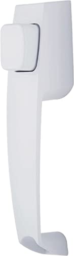 Wright Products - Tie Down Push Button Door Latch for Screen and Storm Doors, White 4