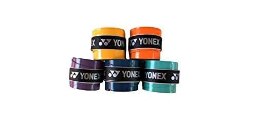YONEX AC 102EX Badminton Grips - Pack of 5 (Assorted Color) 2