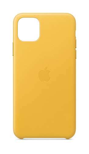 Apple Leather Case (for iPhone 11 Pro Max) - Meyer Lemon