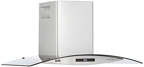 IFB 90cm 1050 m3/hr Chimney (GL-14T 90 CM, 1 Baffle Filter, Touch Control, Steel/Grey) 5