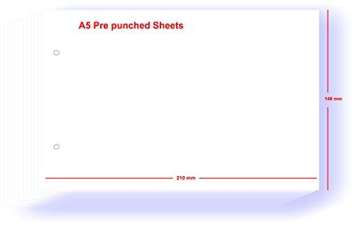 IMPRINT A5 Copier Paper Pre Punched 2 Holes Pack of 500 Sheets 70 GSM 3