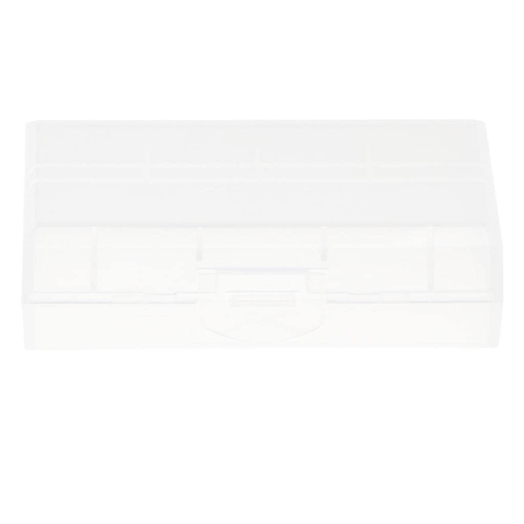10 Pcs Battery Storage Box Organizer Pack of 5 Cases. Stores 18650 Batteries. Holds up to 2 Batteries per Pack 6