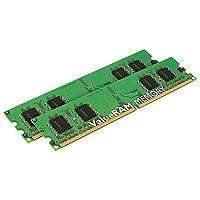 Kingston Memory - 4 GB (2 x 2 GB) - DIMM 240-pin - DDR II (KVR400D2D4R3K2/4G)