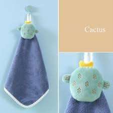 VATTU 2 Velvet Bow Hanging Hand Towels Strong Suction Dropping The Kitchen Bathroom Hand Towels 5