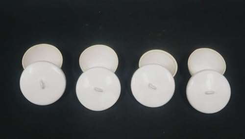 AI-Porcelain Crucible with Lid 25ml/Lab Equipment Porcelain Crucible/for Laboratory used/Chemistry Lab Equipment/Scientific and Laboratory Product/Pack of 4 2