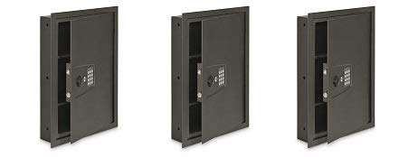 SnapSafe in Wall Safe, Electronic Hidden LED Home Security Safe, Measures 16.25"x 22"x 4" (3-(Pack)) 1