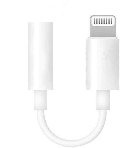 Apple MFi Certified Headphones Adapter iPhone Lightning to 3.5mm Jack Converter Made for iPhone 11/11 Pro/11 Pro Max/X XR XS XS Max iPhone 7 7P 8 8P (White) 1
