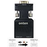 VGA to HDMI Conversion Adapter HDMI Conversion Audio Output Compatible
