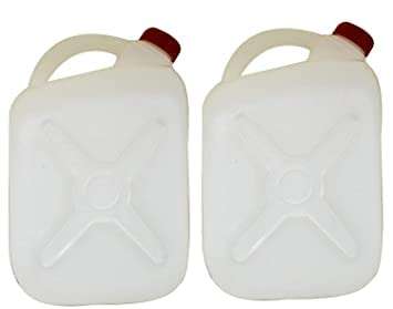 KAVIN Combo Of 2 Empty Water Container Refillable Water Dispenser / Water For Home /Office / Travelling Use (5 Litre) 5