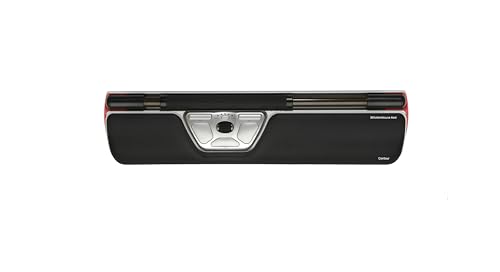 Contour Wired RollerMouse Red - Ergonomic Design Reduces Shoulder, Forearm, Wrist Strain | Ideal for RSI/Carpal Tunnel | 6 Customizable Buttons | 10 Speed Settings | Mac/PC Compatible 1