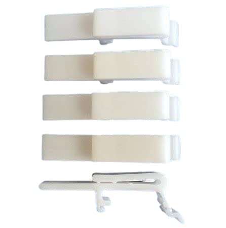 Amazing Drapery Hardware 5 Qty: Vertical Blind Dust Cover Valance Clip Holder Brackets 1