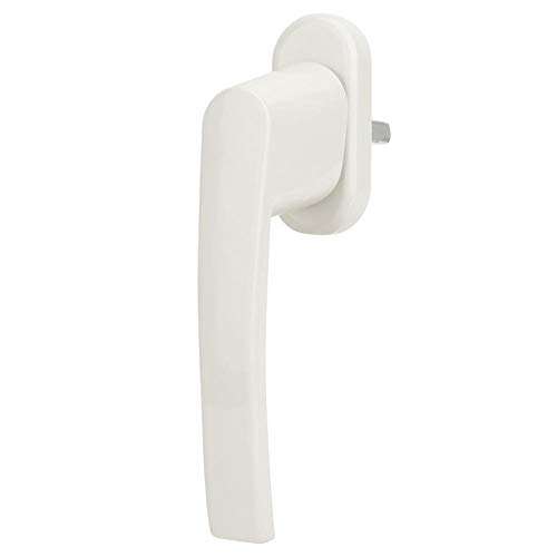 Home Window Handle, Home Hardware Accessories White Door Handle, for Home Plastic Window Flat Opening Door Steel Door 1