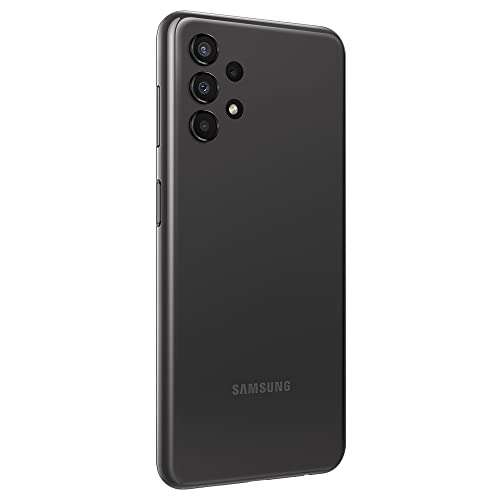 SAMSUNG Galaxy A13 4G (128GB, 4GB) 6.6" Full HD, Android 12, 50MP Quad Camera, Dual SIM Volte GSM Factory Unlocked (US + Global) International Model A135M/DS (w/Extra Fast Adapter, Black) 5