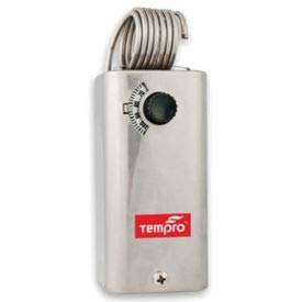 Tempro Industrial Coiled Bulb Line Voltage Temperature Controller TP500 Heat/Cool SPDT Single Stage