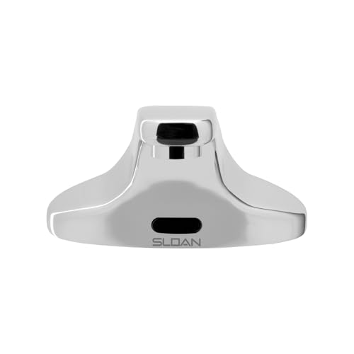 Sloan SF-2350 Sensor Activated Touch-Free Faucet, Commercial Grade with Mounting Hardware - 0.5GPM Battery-Powered Deck-Mounted Mid Body, Polished Chrome Finish, 3362119 4
