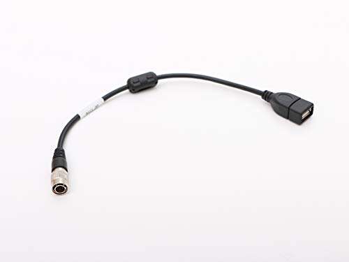 Male 6pin Hirose to Female USB Data Cable 20cm for Trimble S6 S8 Total Stations 2