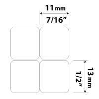 4Keyboard Urdu Keyboard Decals with RED Lettering ON Transparent Background 5