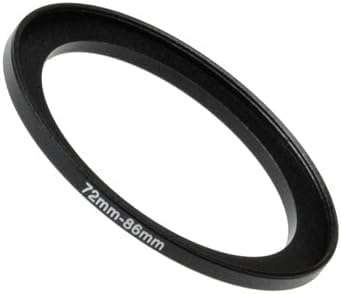YLLXZQ Step-up Adapter Rings,72mm to 86mm Step Up Ring,Step-Down Rings Filter Ring Adapter,for All Brands of DSLR Camera Lens UV ND CPL Stepping Rings Step Down Rings Filter Adapter 1