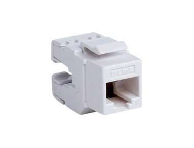 D-Link Combo of RJ45 CAT6E Lan I/O Network Keystone Jack, Gang Box, Single Port Face Plate Dlink -10 sets 3