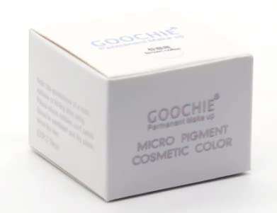 Goochie Permanent Makeup Micro Pigment Cosmetic Color Paste For Permanent Makeup (Dark Coffee) 5g 1