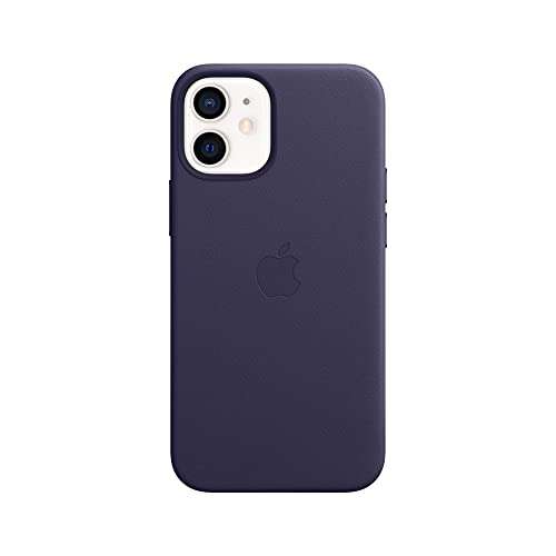 Apple Pouch Case for iPhone 12 Mini (Leather | Deep Violet) 1