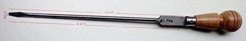 FTE Extra Big Screw Driver 60 cm for Carpenters and Industrial Heavy Duty Works with Strong Grip Wooden Handle 3