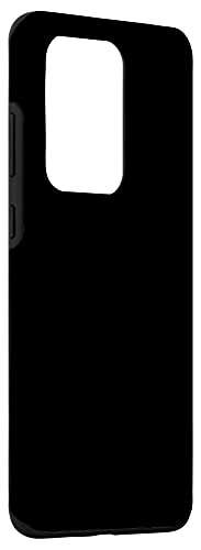 Galaxy S20 Ultra Plain Black Solid Color Cell Phone Accessory Gift Pure Black Case 3