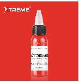 Xtreme Colors - Ferrari Red - Tattoo Ink 1/2oz Bottles Pigment 3