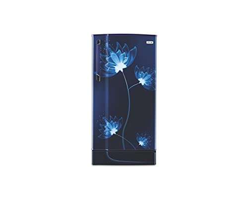 Godrej Edge 221 L 3 Star Inverter Direct Cool Single Door Refrigerator Appliance (RD EDGESX 236C 33 TAI FL BL, Frill Blue, Energy Efficient Inverter Compressor, 2022 Model)
