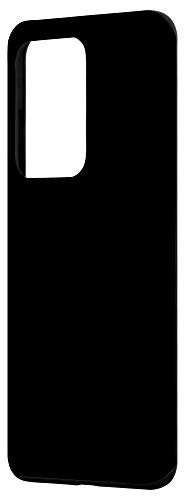 Galaxy S20 Ultra Plain Black Solid Color Cell Phone Accessory Gift Pure Black Case 2