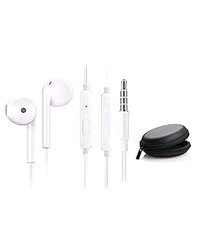 JUST Click High Bass Wired in-Ear Headphones Compatible with All Oppo Smartphones (with Carey Box) 1