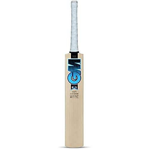 GM Diamond 707 English Willow Cricket Bat for Men and Boys | Short Handle | Ready to Play | Lightweight | Free Cover | Size-3