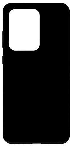 Galaxy S20 Ultra Plain Black Solid Color Cell Phone Accessory Gift Pure Black Case 1