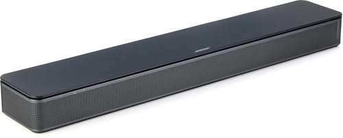 Bose TV Speaker - Soundbar for TV with Bluetooth and HDMI-ARC Connectivity, All-in-One Compact Soundbar, Includes Remote Control, Black
