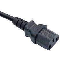 ComC Heavy Duty 3 meter power cable AC 3 PIN Indian Male Plug to IEC60320 C13 Power Cord Cable for Desktop, PC Computer, Scanner, Printer (3 Meter) 3