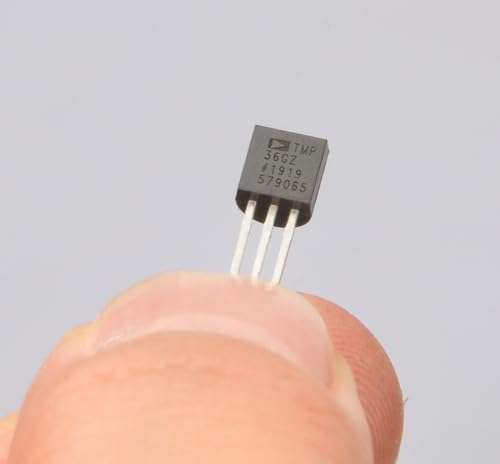 KOOKYE 5X TMP36 Temperature Sensors Low Voltage Low self-Heating Precision Linear Analog Output for Arduino Raspberry Pi 4