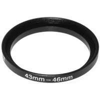 Adorama Step-Up Adapter Ring 43mm Lens to 46mm Filter Size 1