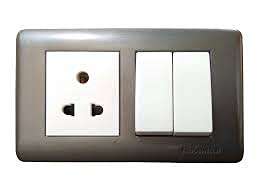 Classy RoyalFinishing Switch Board (Black)