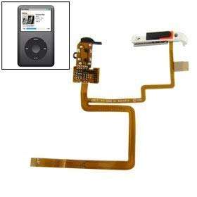 Replacement Headphone Audio Jack Flex Cable for iPod Classic 80GB 120GB 2