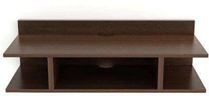 A N CRAFT Wall T.V Set up Box Stand &T.V Entertainment Unit Set up Box Stand Hanging Mounted Floating MDF Home Decoration, Living Room, Bedroom, Storage, Living Room Colour :- Brown 3