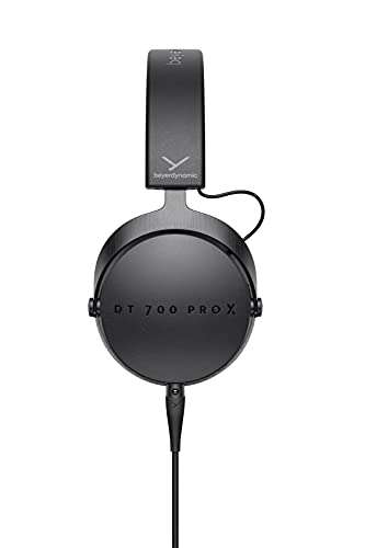beyerdynamic DT 700 PRO X Studio Wired On Ear Headphones for Recording & Monitoring (Black) 2