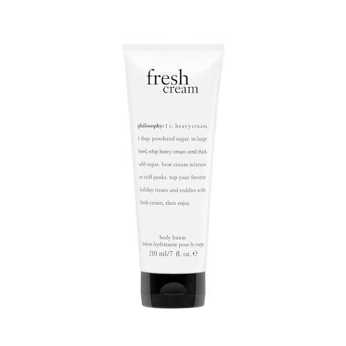 philosophy fresh cream body lotion - with notes of vanilla, heliotrope & tonka bean - 7 fl oz 1
