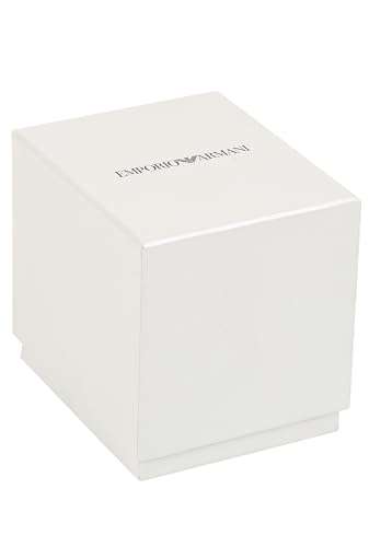 Emporio Armani Stainless Steel Analog Grey Dial Men Watch-Ar11393, Black Band 4