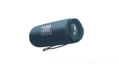 JBL Flip 6 - Portable Bluetooth Speaker, powerful sound and deep bass, IPX7 waterproof, 12 hours of playtime, JBL PartyBoost for multiple speaker pairing for home, outdoor and travel (Blue) 1
